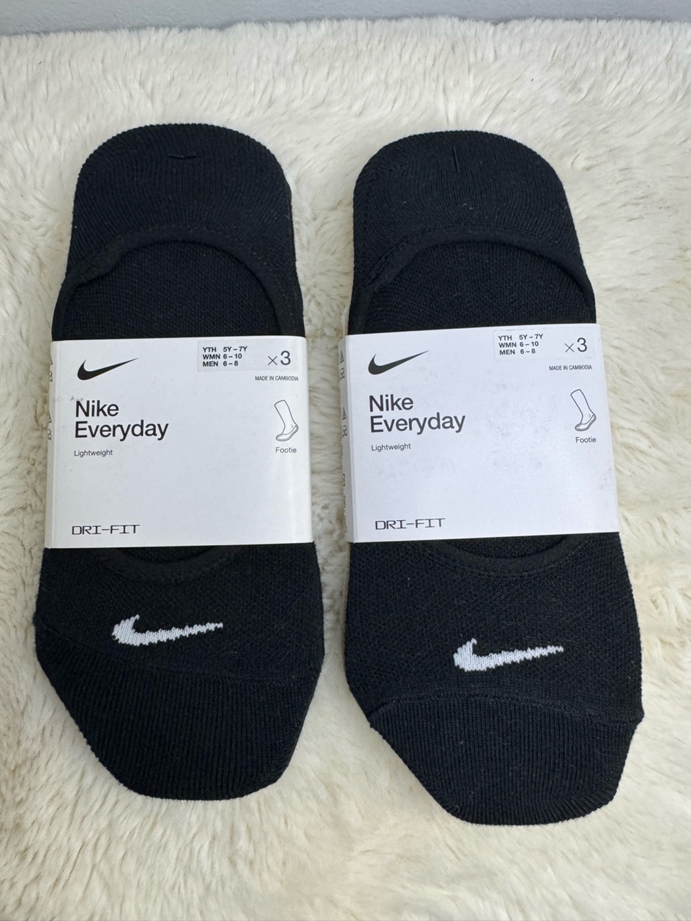 Nike Footies - 2 packs (6 pair)